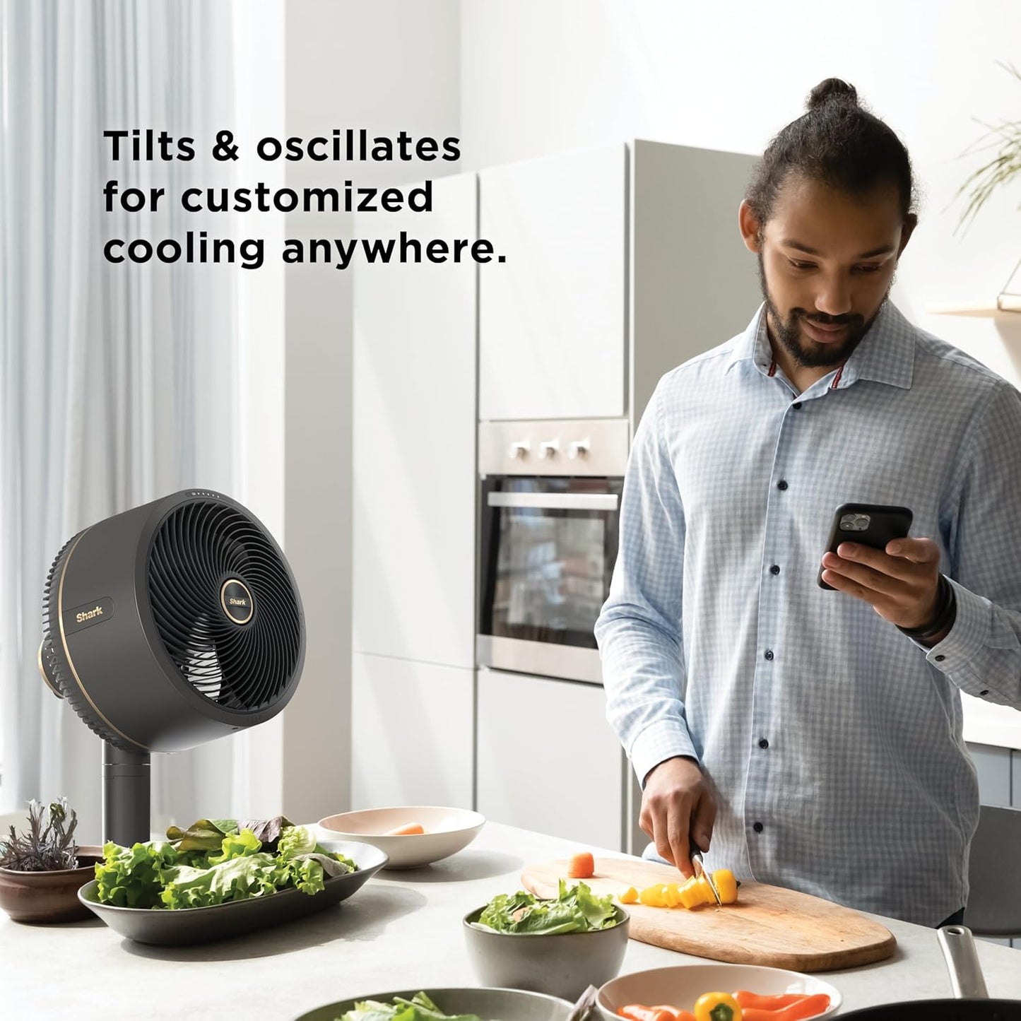 AeroChill Flex – Indoor & Outdoor Oscillating Fan with Cordless Cooling